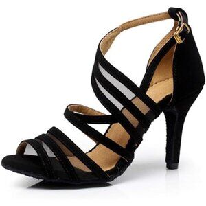 Dress First Ballroom Dance Shoes Women Dancing High Heel Salsa Shoe Latin